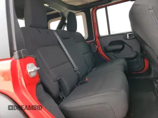 2023 Jeep Wrangler Sport with VIN 1C4HJXDG3PW584885, listed as a Copart auction lot 86057344 with 13,504 mi miles and Salvage Title. Bid and sale history available at DreamBid. Image 11.