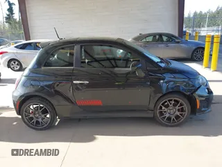 2015 FIAT 500 Turbo with VIN 3C3CFFHH2FT509287, listed as a IAAI auction lot 42030972 with 112,029 mi miles. Bid and sale history available at carsss.com. Image 13.