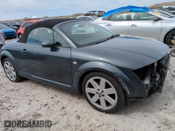 2005 Audi TT with VIN TRUUT28N951011316, listed as a Copart auction lot 51830155 with 149,395 mi miles and Salvage Title. Bid and sale history available at carsss.com. Image 4.