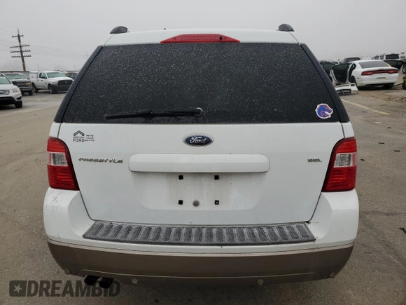2006 Ford Freestyle SEL with VIN 1FMZK02166GA22927, listed as a Copart auction lot 82990384 with 0 mi miles and Salvage Title. Bid and sale history available at carsss.com. Image 6.