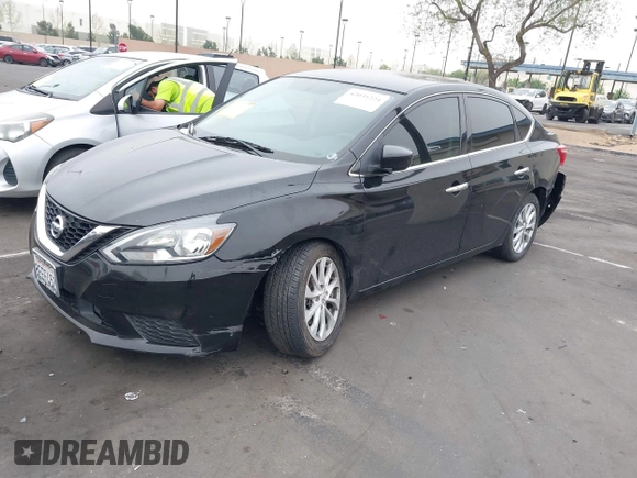 2018 Nissan Sentra SV with VIN 3N1AB7AP0JL637545, listed as a IAAI auction lot 42031224 with 110,119 mi miles. Bid and sale history available at carsss.com. Image 2.