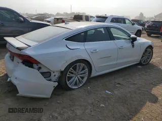 2019 Audi A7 Premium Plus with VIN WAUU2AF27KN094522, listed as a Copart auction lot 70035894 with 64,174 mi miles and Non Repairable. Bid and sale history available at carsss.com. Image 3.