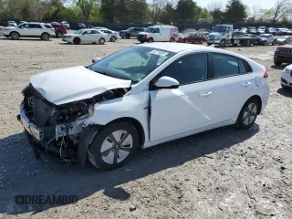 2018 Hyundai Ioniq Blue with VIN KMHC65LC2JU100864, listed as a Copart auction lot 52219505 with 72,044 mi miles and Salvage Title. Bid and sale history available at DreamBid. Image 1.