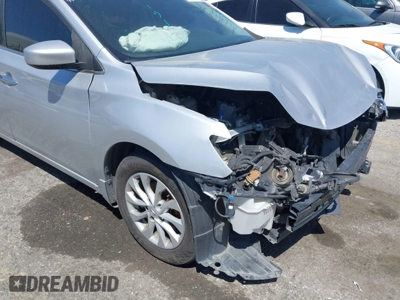 2019 Nissan Sentra SV with VIN 3N1AB7AP7KY454843, listed as a IAAI auction lot 41993269 with 137,806 mi miles and . Bid and sale history available at DreamBid. Image 19.