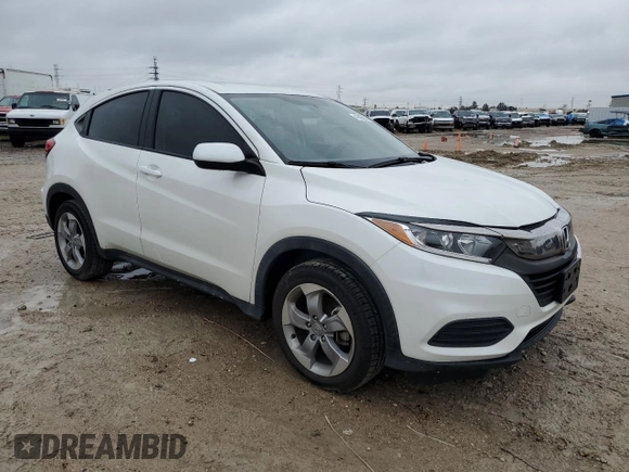 2021 Honda HR-V LX with VIN 3CZRU5H35MM713027, listed as a Copart auction lot 42495215 with 42,694 mi miles and Salvage Title. Bid and sale history available at carsss.com. Image 4.