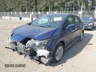 2022 Nissan LEAF S with VIN 1N4AZ1BV6NC555913, listed as a IAAI auction lot 42106117 with 78,357 mi miles and . Bid and sale history available at DreamBid. Image 20.