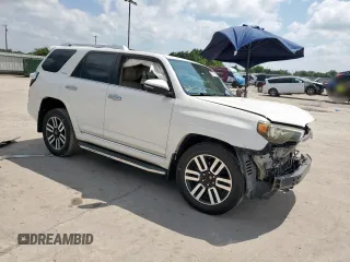 2015 Toyota 4Runner SR5 with VIN JTEZU5JRXF5107750, listed as a Copart auction lot 59852095 with Not provided miles and Salvage title. Bid and sale history available at DreamBid. Image 4.
