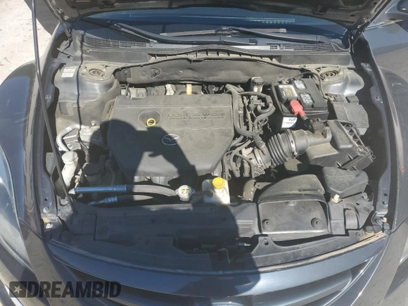 2012 Mazda 6 i Touring with VIN 1YVHZ8DHXC5M02214, listed as a Copart auction lot 57965025 with 221,676 mi miles and Salvage title. Bid and sale history available at DreamBid. Image 11.