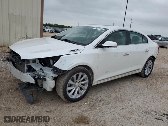 2016 Buick LaCrosse Premium I with VIN 1G4GD5G32GF166216, listed as a Copart auction lot 54379135 with 39,984 mi miles and Salvage title. Bid and sale history available at DreamBid. Image 1.