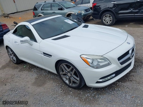 2016 Mercedes-Benz SLK with VIN WDDPK3JA9GF120832, listed as a IAAI auction lot 41642162 with 57,541 mi miles. Bid and sale history available at carsss.com. Image 1.