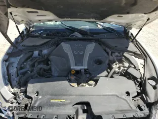 2016 Infiniti Q50 3.0t Premium with VIN JN1EV7AP9GM305451, listed as a Copart auction lot 49553185 with 141,710 mi miles and Salvage Title. Bid and sale history available at carsss.com. Image 11.