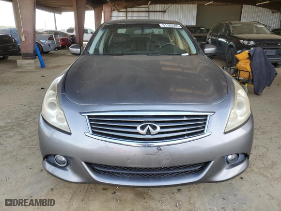 2010 Infiniti G37 Sedan Journey with VIN JN1CV6AP8AM401340, listed as a Copart auction lot 51185595 with 0 mi miles and Salvage Title. Bid and sale history available at carsss.com. Image 5.