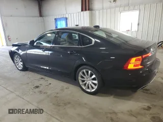 2017 Volvo S90 Momentum with VIN YV1A22MK4H1003683, listed as a Copart auction lot 52004935 with 91,572 mi miles and Salvage Title. Bid and sale history available at carsss.com. Image 2.
