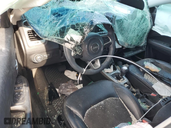 2018 Jeep Compass Altitude with VIN 3C4NJDBB8JT423289, listed as a Copart auction lot 53066075 with Not provided miles and Salvage title. Bid and sale history available at DreamBid. Image 8.