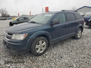 2013 Dodge Journey SE with VIN 3C4PDCAB3DT529570, listed as a Copart auction lot 46856435 with 269,656 mi miles and Clean Title. Bid and sale history available at carsss.com. Image 1.