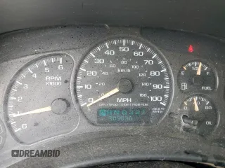 2002 Chevrolet Suburban LT with VIN 1GNEC16ZX2J327776, listed as a Copart auction lot 44775145 with 305,030 mi miles and Salvage Title. Bid and sale history available at carsss.com. Image 9.