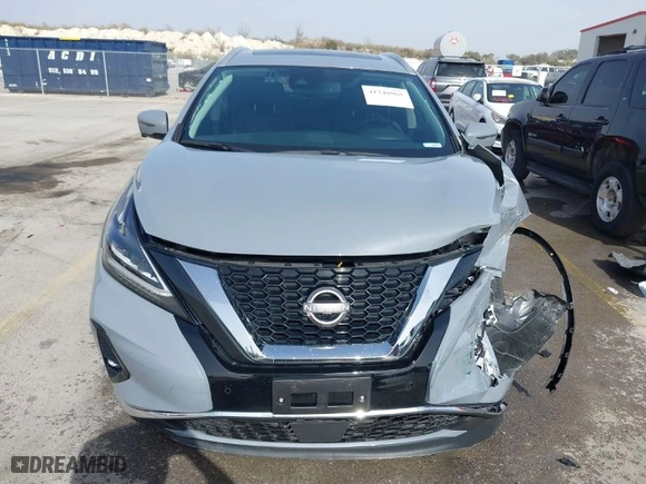 2023 Nissan Murano Platinum with VIN 5N1AZ2DJ6PC134735, listed as a IAAI auction lot 41748965 with 17,011 mi miles. Bid and sale history available at carsss.com. Image 12.