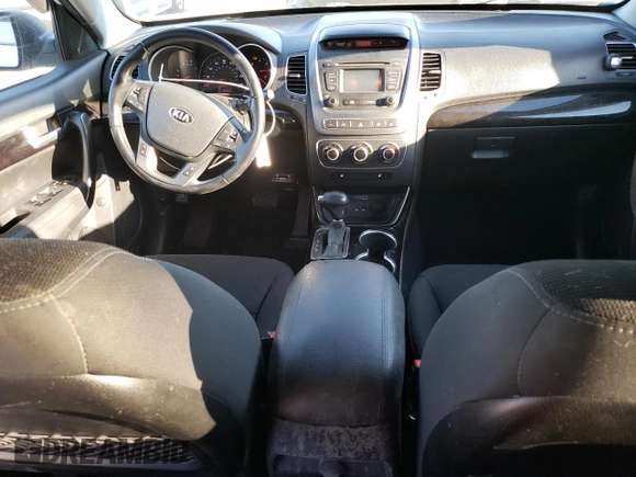 2015 Kia Sorento LX with VIN 5XYKTDA74FG552039, listed as a Copart auction lot 46590605 with 75,480 mi miles and Non Repairable. Bid and sale history available at carsss.com. Image 8.