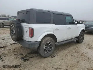 2023 Ford Bronco with VIN 1FMEE5BP3PLB45231, listed as a Copart auction lot 42771335 with 45,981 mi miles and Salvage Title. Bid and sale history available at carsss.com. Image 3.