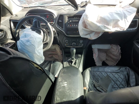 2021 Jeep Cherokee Latitude with VIN 1C4PJLCBXMD192262, listed as a Copart auction lot 57325295 with 208,134 mi miles and Salvage title. Bid and sale history available at DreamBid. Image 8.