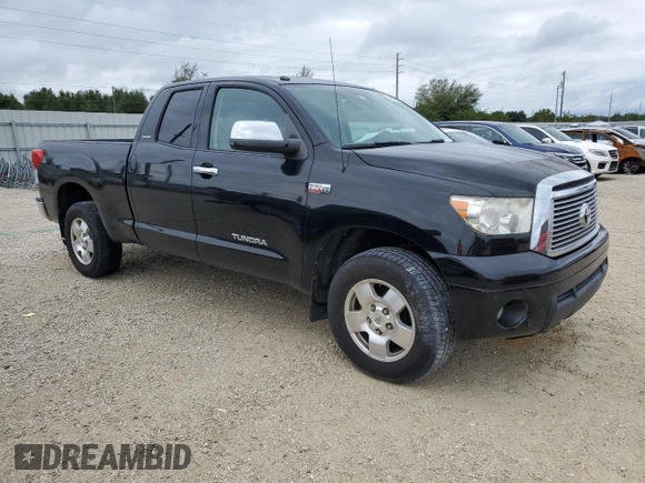 2011 Toyota Tundra 4WD Truck LTD with VIN 5TFBY5F1XBX188647, listed as a Copart auction lot 80726064 with 136,482 mi miles and Salvage Title. Bid and sale history available at carsss.com. Image 4.