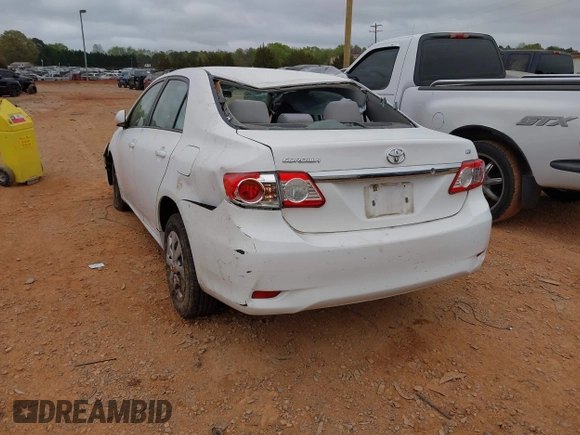 2011 Toyota Corolla L with VIN 2T1BU4EE0BC698479, listed as a IAAI auction lot 41947247 with 132,371 mi miles. Bid and sale history available at carsss.com. Image 3.
