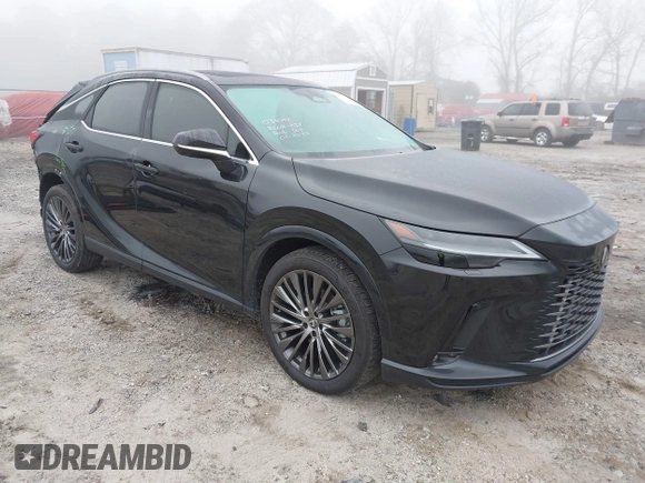 2023 Lexus RX 350 z VIN 2T2BAMCA4PC037694, wystawiony jako IAAI lot #41792327 z przebiegiem 17 862 mil mil oraz . Historia ofert i sprzedaży dostępna na DreamBid. Obrazek 1.
