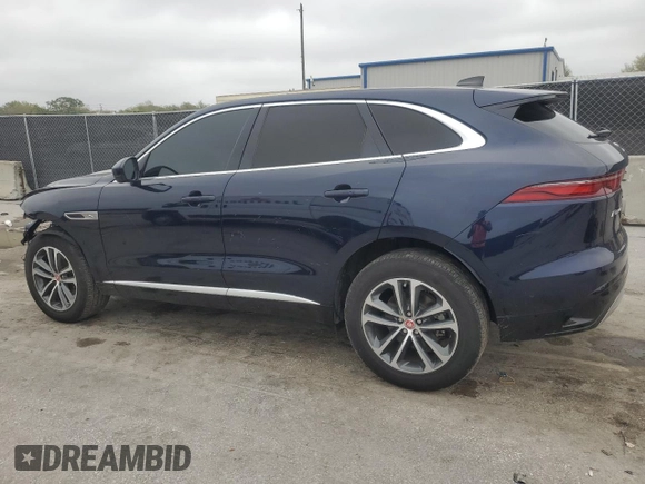 2021 Jaguar F-Pace with VIN SADCK2EX3MA673555, listed as a Copart auction lot 45347255 with 51,040 mi miles and Salvage title. Bid and sale history available at DreamBid. Image 2.