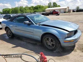 2007 Ford Mustang Deluxe with VIN 1ZVFT84NX75315534, listed as a Copart auction lot 56937315 with 142,609 mi miles and Salvage title. Bid and sale history available at DreamBid. Image 4.