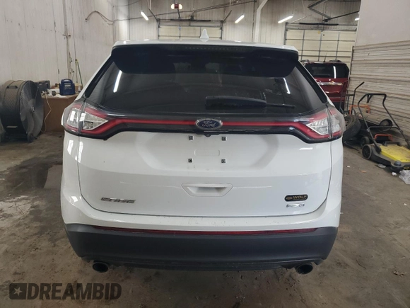 2017 Ford Edge SE with VIN 2FMPK4G98HBB89068, listed as a Copart auction lot 48209945 with 142,304 mi miles and Salvage Title. Bid and sale history available at carsss.com. Image 6.