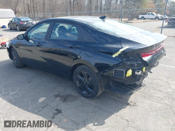 2023 Hyundai Elantra SEL with VIN KMHLM4AG8PU442866, listed as a IAAI auction lot 41790018 with 14,454 mi miles and . Bid and sale history available at DreamBid. Image 3.