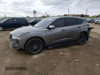 2023 Acura RDX w/A-Spec Advance Package with VIN 5J8TC2H83PL003754, listed as a Copart auction lot 72436684 with 35,576 mi miles and Salvage Title. Bid and sale history available at carsss.com. Image 1.