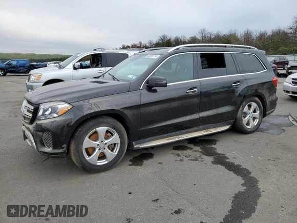 2017 Mercedes-Benz GLS 450 with VIN 4JGDF6EE1HA810438, listed as a Copart auction lot 68305714 with Not Provided miles and Salvage Title. Bid and sale history available at DreamBid. Image 1.