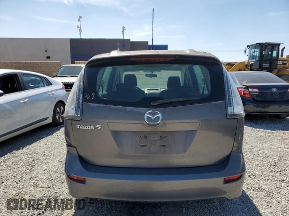 2009 Mazda 5 Sport with VIN JM1CR29L990345262, listed as a Copart auction lot 56575454 with Not Provided miles and Salvage Title. Bid and sale history available at DreamBid. Image 6.