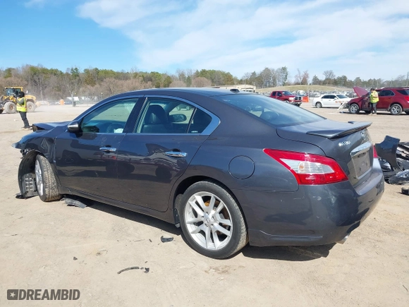 2010 Nissan Maxima 3.5 SV w/Premium Pkg with VIN 1N4AA5AP5AC803905, listed as a IAAI auction lot 41760528 with 1 mi miles. Bid and sale history available at carsss.com. Image 3.