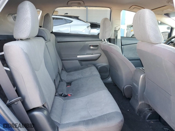 2012 Toyota Prius v Two with VIN JTDZN3EU4C3037013, listed as a Copart auction lot 51873615 with 85,112 mi miles and Salvage Title. Bid and sale history available at carsss.com. Image 11.