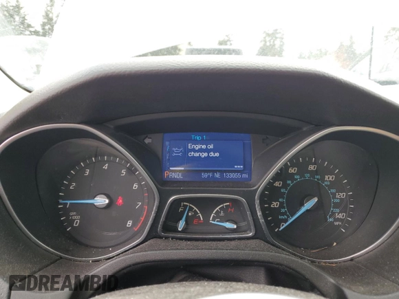 2013 Ford Focus SE with VIN 1FADP3K29DL235794, listed as a Copart auction lot 53872005 with 133,055 mi miles and Clean Title. Bid and sale history available at carsss.com. Image 9.