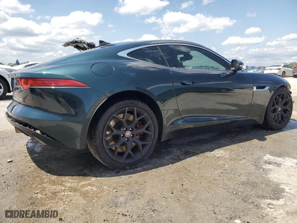 2015 Jaguar F-TYPE V6 S with VIN SAJWA6BC8F8K14232, listed as a Copart auction lot 52174245 with 64,852 mi miles and Salvage Title. Bid and sale history available at carsss.com. Image 3.