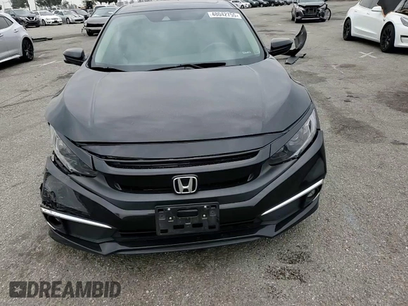 2020 Honda Civic Sedan EX with VIN 19XFC1F33LE207731, listed as a Copart auction lot 48042755 with 69,956 mi miles and Salvage Title. Bid and sale history available at carsss.com. Image 10.