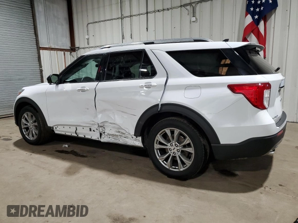 2023 Ford Explorer Limited with VIN 1FMSK7FH9PGA86088, listed as a Copart auction lot 48400115 with 51,214 mi miles and Clean Title. Bid and sale history available at carsss.com. Image 2.