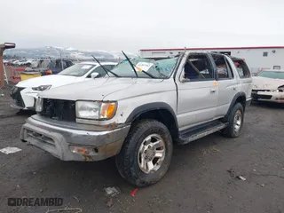 1999 Toyota 4Runner SR5 with VIN JT3HN86R7X0245224, listed as a IAAI auction lot 41307262 with 1 mi miles. Bid and sale history available at carsss.com. Image 2.