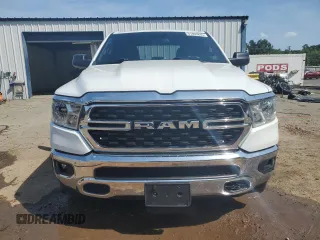 2022 Ram 1500 Big Horn with VIN 1C6RREBG1NN273017, listed as a Copart auction lot 61803835 with 77,450 mi miles and Salvage title. Bid and sale history available at DreamBid. Image 5.