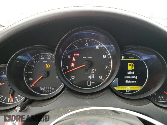 2016 Porsche Cayenne with VIN WP1AA2A27GKA12074, listed as a Copart auction lot 57885345 with 158,777 mi miles and Salvage title. Bid and sale history available at DreamBid. Image 9.