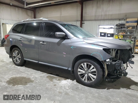 2018 Nissan Pathfinder SL with VIN 5N1DR2MM7JC621098, listed as a Copart auction lot 51783805 with 158,846 mi miles and Salvage Title. Bid and sale history available at carsss.com. Image 4.