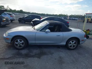 1999 Mazda MX-5 Miata with VIN JM1NB3534X0124237, listed as a IAAI auction lot 42536654 with 92,696 mi miles and . Bid and sale history available at DreamBid. Image 15.