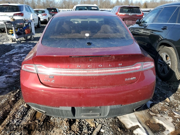 2013 Lincoln MKZ with VIN 3LN6L2J9XDR812823, listed as a Copart auction lot 42560545 with 106,216 mi miles and Salvage Title. Bid and sale history available at DreamBid. Image 6.
