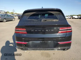 2025 Genesis GV80 Standard with VIN KMUHFESB6SU236741, listed as a Copart auction lot 53911785 with 1,203 mi miles and Salvage Title. Bid and sale history available at DreamBid. Image 6.