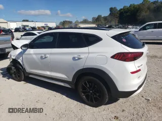2019 Hyundai Tucson Night with VIN KM8J33AL2KU940703, listed as a Copart auction lot 76443654 with 54,267 mi miles and Salvage Title. Bid and sale history available at carsss.com. Image 2.