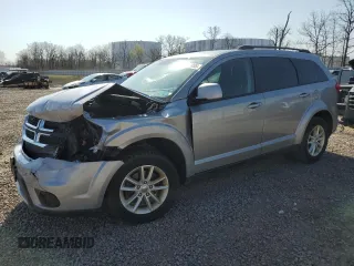 2017 Dodge Journey SXT z VIN 3C4PDDBG6HT528869, wystawiony jako Copart lot #54006055 z przebiegiem 118 643 mil mil oraz Szkoda całkowita • Salvage title. Historia ofert i sprzedaży dostępna na DreamBid. Obrazek 1.