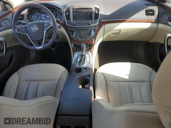 2014 Buick Regal Premium I with VIN 2G4GN5EX4E9254287, listed as a Copart auction lot 51813025 with 62,390 mi miles and Clean Title. Bid and sale history available at carsss.com. Image 8.